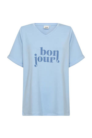 T-shirt lichtblauw