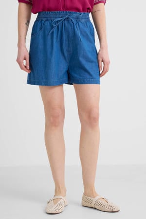 denim short medium blue
