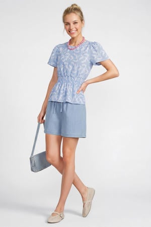 denim short light blue