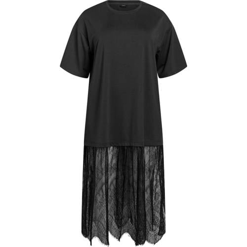 Zizzi maxi jurk zwart afbeelding