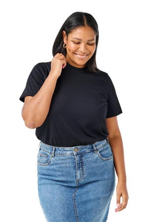 T-shirt zwart