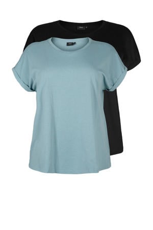 T-shirt blauw