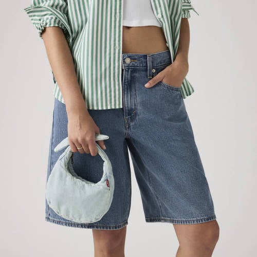 Levi's denim handtas Baby Brooklyn lichtblauw afbeelding