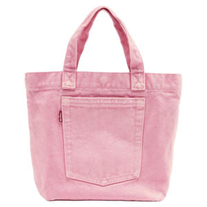 denim handtas Mini Tote roze