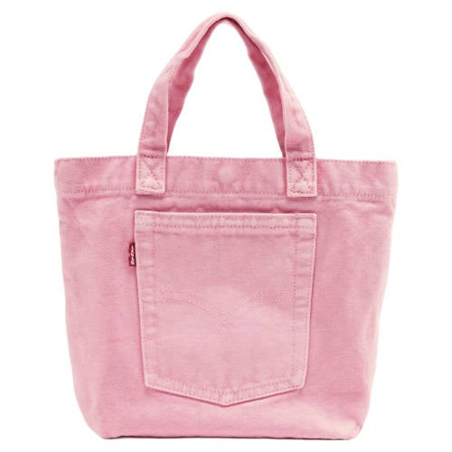 Levi's denim handtas Mini Tote roze afbeelding