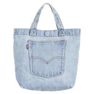 denim handtas Mini Tote lichtblauw