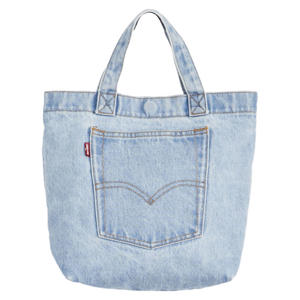denim handtas Mini Tote lichtblauw