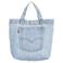 Levi's denim handtas Mini Tote lichtblauw