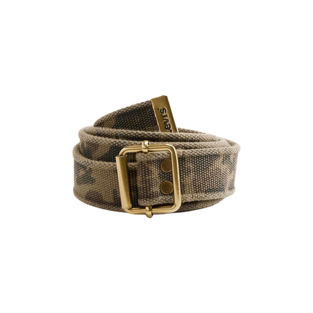 Levi's riem donkergroen