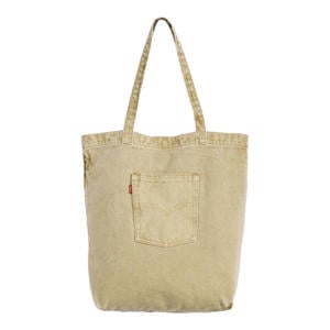 denim shopper Tote lichtbruin