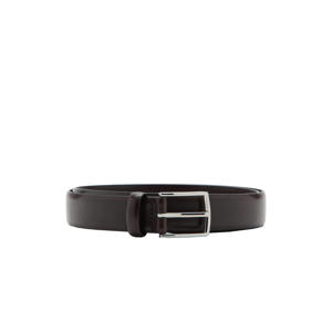 leren riem donkerbruin