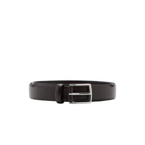 leren riem donkerbruin