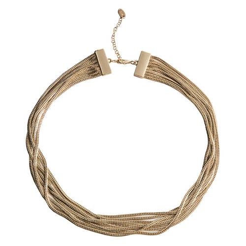 Mango ketting goudkleurig afbeelding