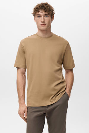 regular T-shirt bruin
