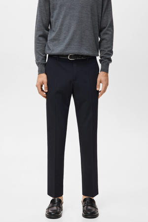 slim chino donkerblauw