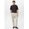 Mango Man regular T-shirt donkerbruin