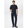 Mango Man regular T-shirt donkerblauw