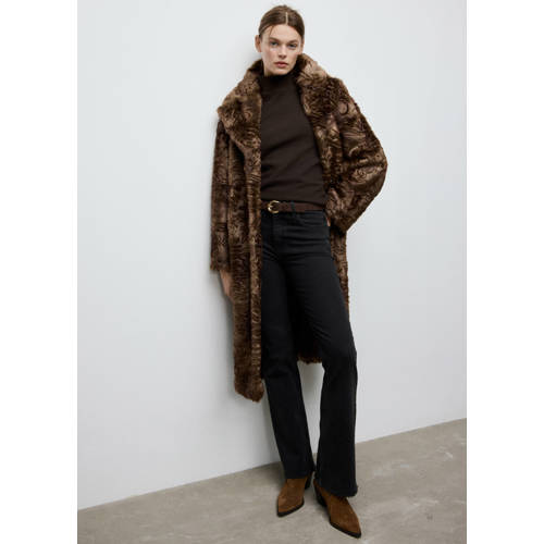 Mango suède cowboylaarzen bruin afbeelding
