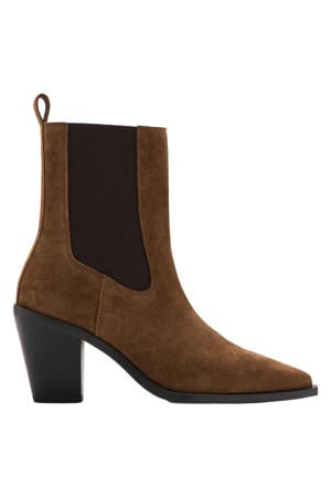 suède cowboylaarzen bruin