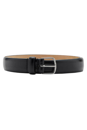 leren riem zwart