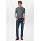 Mango Man regular T-shirt blauw