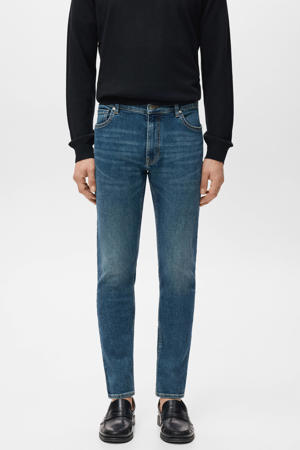 skinny jeans changeant blauw