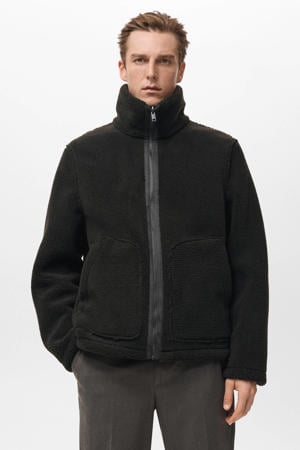 imitatieleren jas bruin