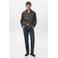 Mango Man Comfort geruit casual overhemd bruin