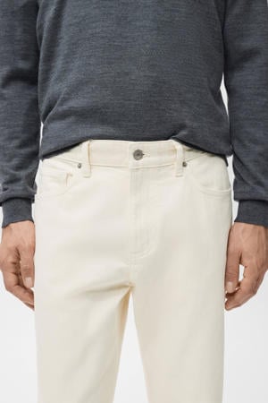 tapered jeans ecru