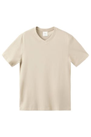regular T-shirt beige