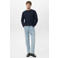 Mango Man tapered jeans changeant blauw