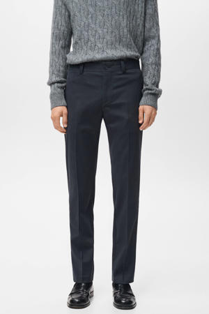 regular chino donkerblauw