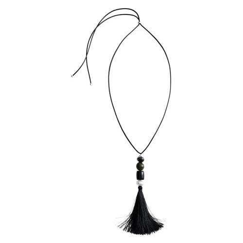 Mango ketting zwart afbeelding
