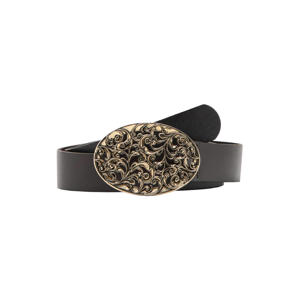 leren riem donkerbruin