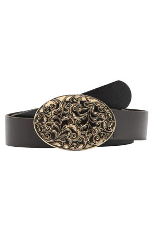 leren riem donkerbruin