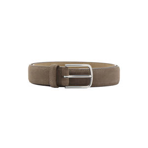 suede riem beige