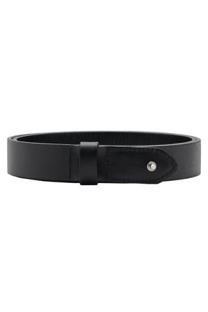 leren riem zwart
