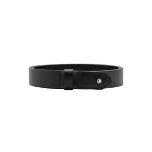 leren riem zwart