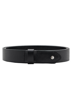 leren riem zwart