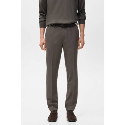 Mango Man slim chino bruin afbeelding