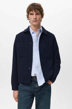 overshirt donkerblauw
