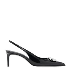 slingback pumps zwart