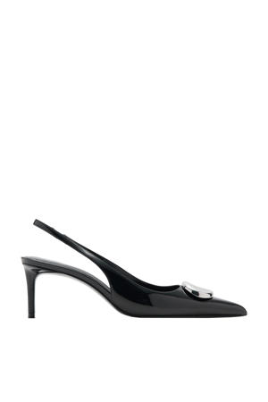 slingback pumps zwart