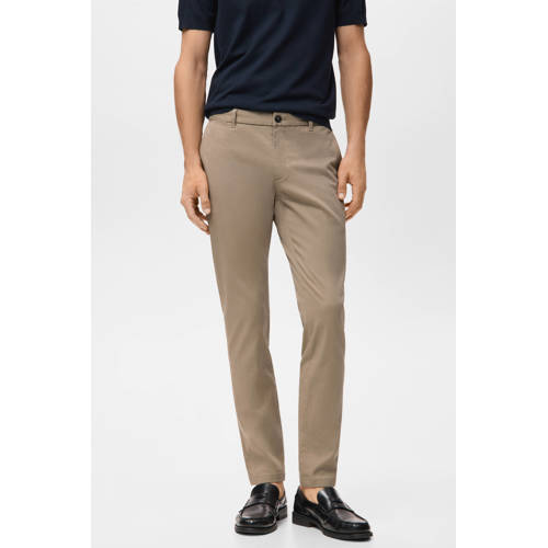 Mango Man slim chino bruin afbeelding