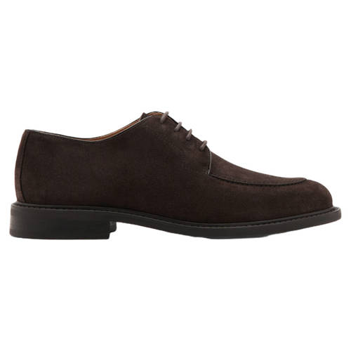 Mango Man suède veterschoenen bruin afbeelding