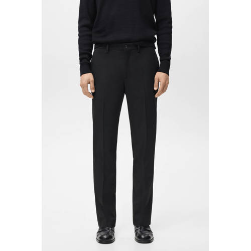 Mango Man slim chino zwart afbeelding