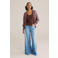 WE Fashion gebreid vest lavendel