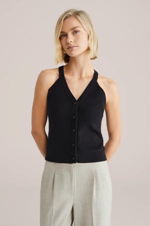 gilet zwart
