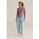 WE Fashion gebreid vest oudroze