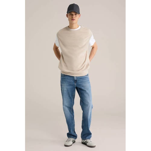 WE Fashion Slim fit mid blue afbeelding